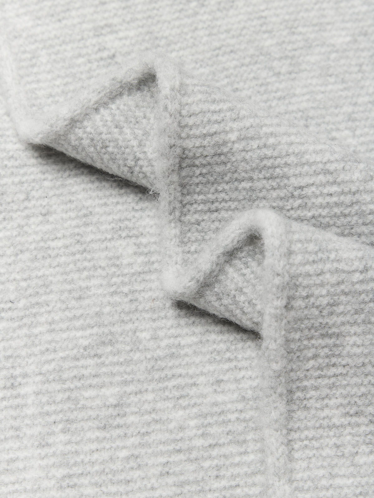 Grunt - Strikninger - Grey Melange - Grit