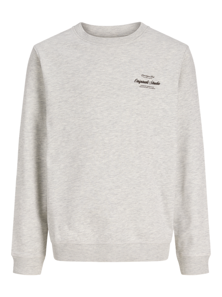 Jack & Jones Junior - Sweatshirt - White melange - Jornorrebro