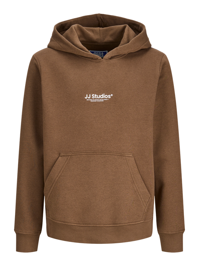 Jack & Jones Junior - Sweatshirt - Cocoa - Jesoho Sweat Hood
