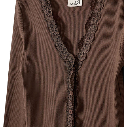 Sofie Schnoor - Cardigans - Brown - Anyiasy