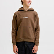 Jack & Jones Junior - Sweatshirt - Cocoa - Jesoho Sweat Hood