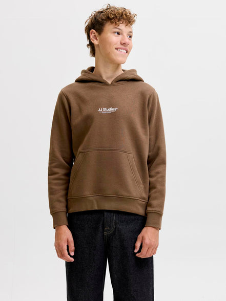 Jack & Jones Junior - Sweatshirt - Cocoa - Jesoho Sweat Hood