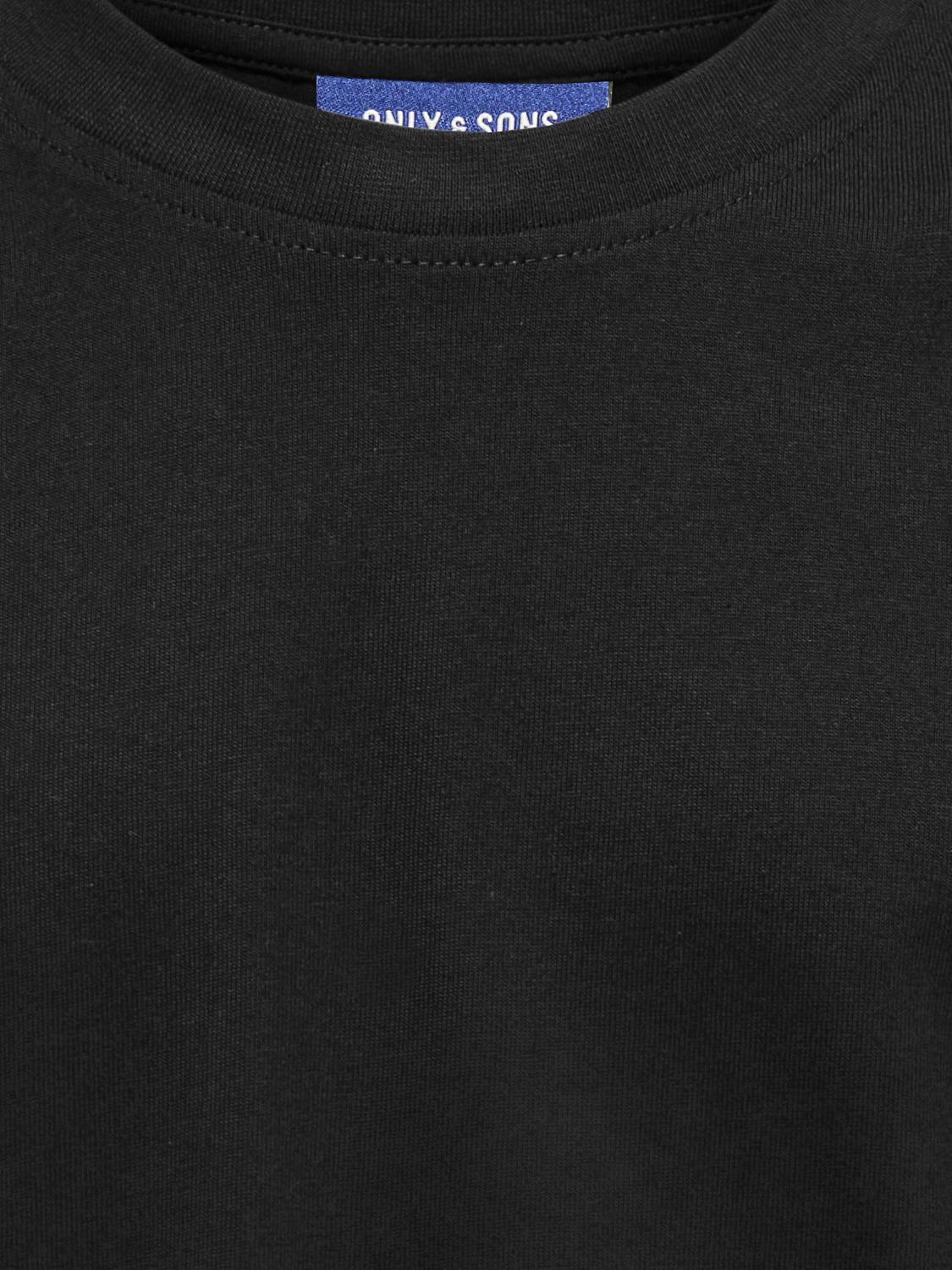 Only & Sons - T-shirt - Black - Fred