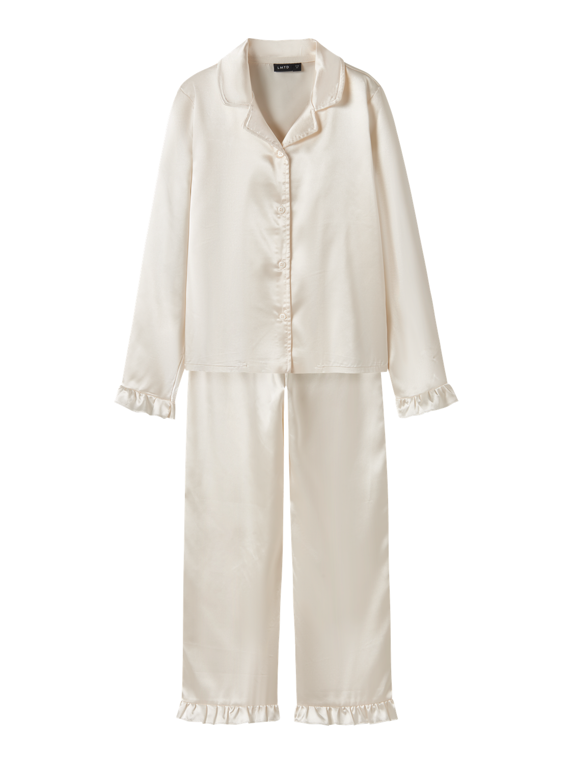 Lmtd - Pyjamasæt - White alyssum - Nlfnightys
