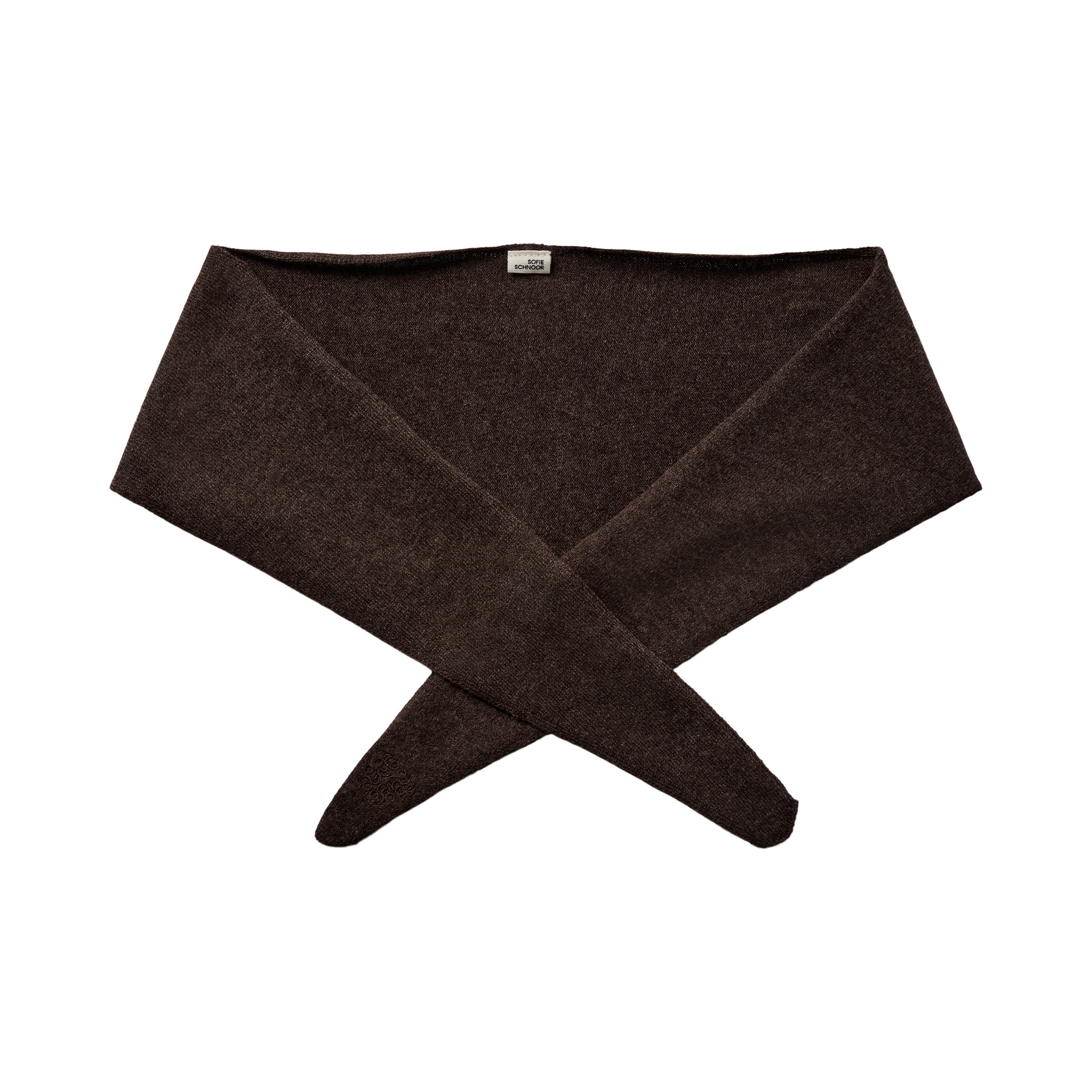 Sofie Schnoor - Sjaaler - Brown Melange - Noellesw