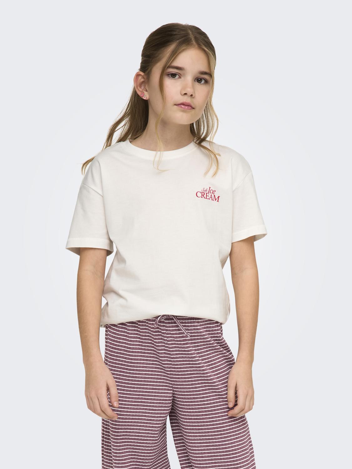 Kids Only - T-shirt - Cloud Dancer - Koghelen Life