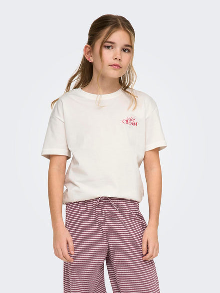 Kids Only - T-shirt - Cloud Dancer - Koghelen Life