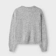 LMTD - Cardigan - Light grey melange - Flot