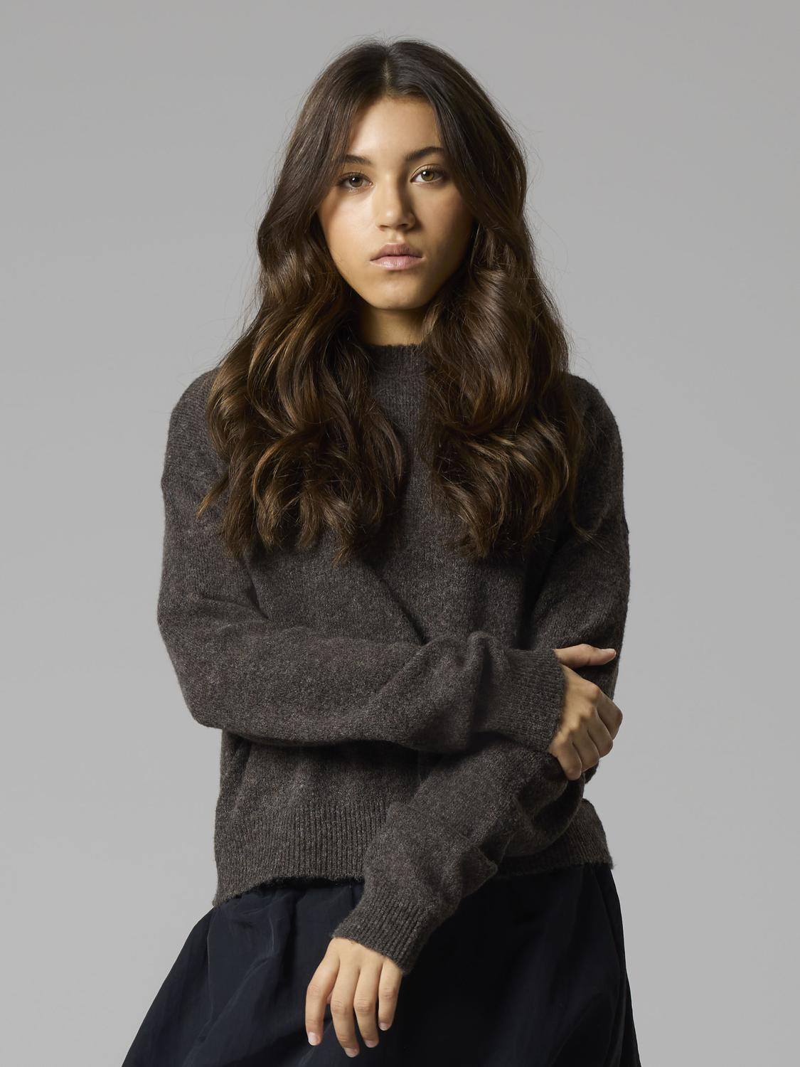 LMTD - Pullover - Light grey melange - Flot