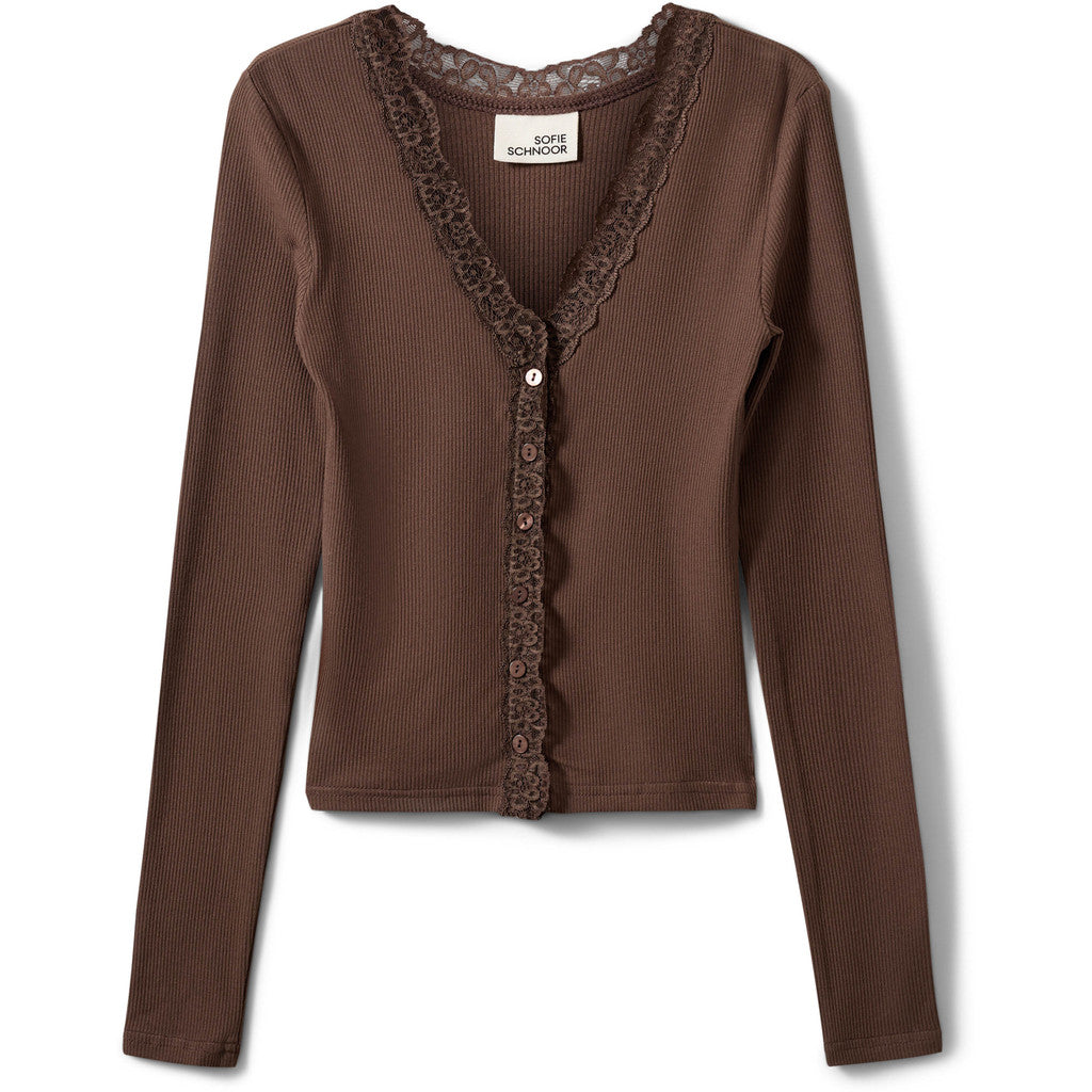 Sofie Schnoor - Cardigans - Brown - Anyiasy