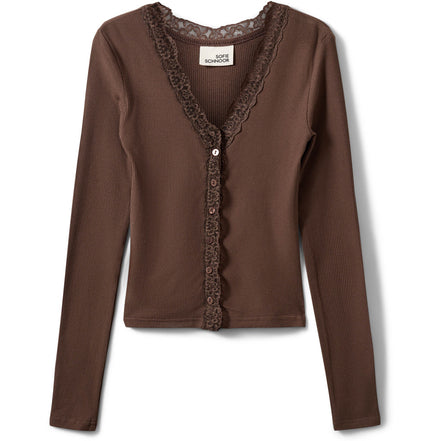 Sofie Schnoor - Cardigans - Brown - Anyiasy