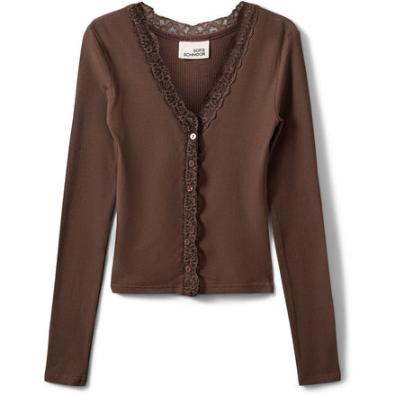 Sofie Schnoor - Cardigans - Brown - Anyiasy