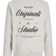 Jack & Jones Junior - Sweatshirt - White melange - Jornorrebro