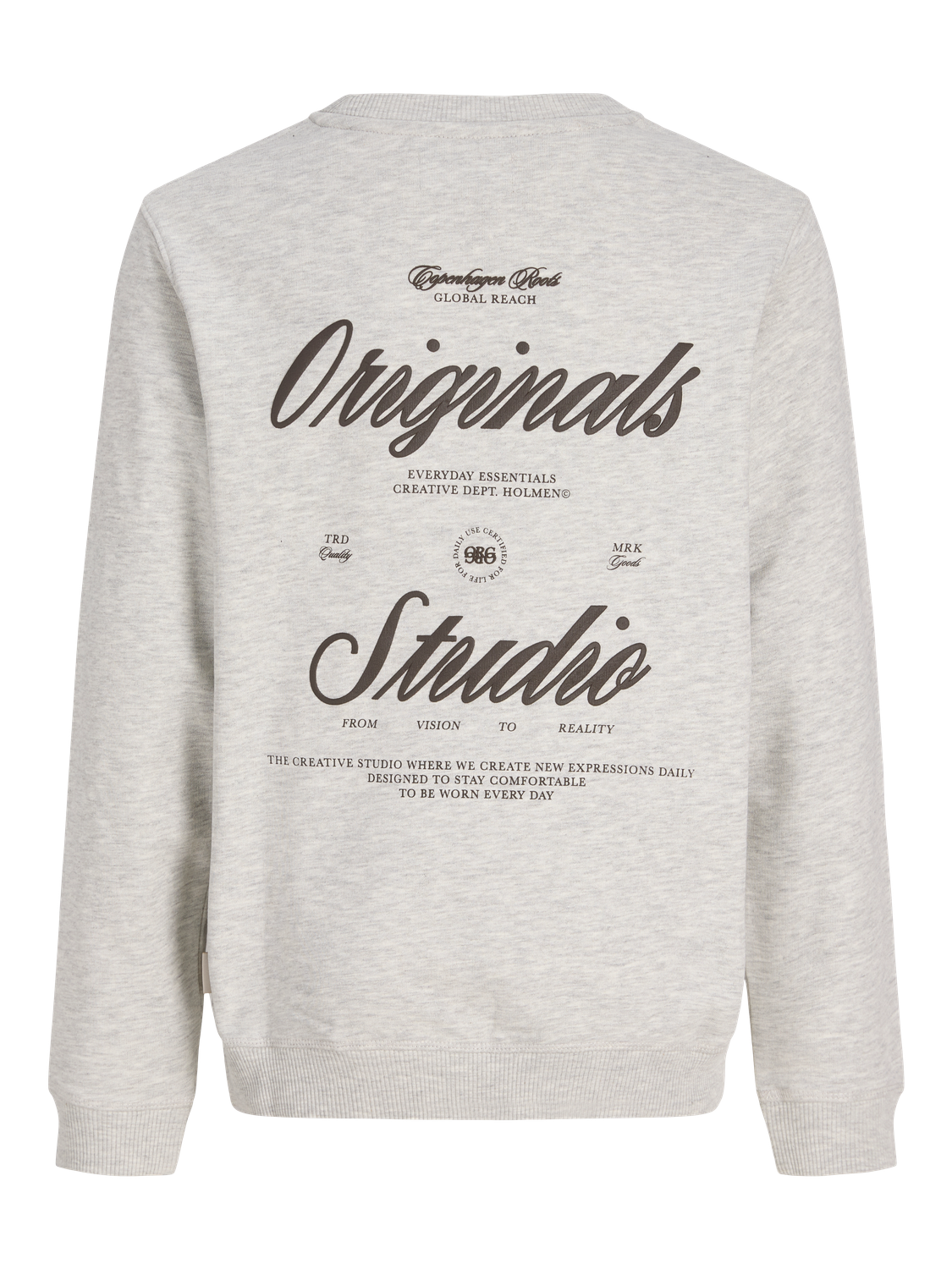 Jack & Jones Junior - Sweatshirt - White melange - Jornorrebro
