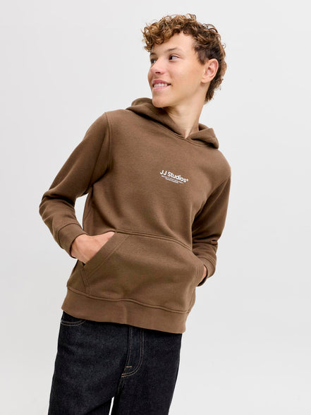Jack & Jones Junior - Sweatshirt - Cocoa - Jesoho Sweat Hood