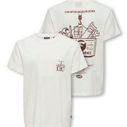 Only & Sons - T-Shirt - Cloud Dancer - Osjalfi
