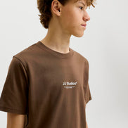 Jack & Jones Junior - T-shirt - Cocoa - Jjesoho Tee