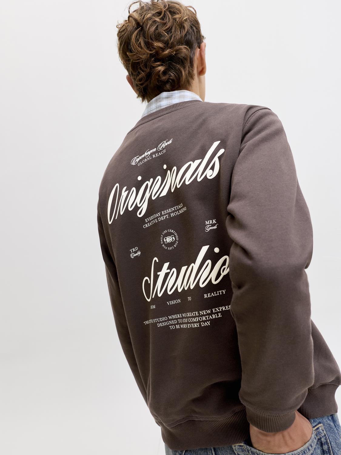 Jack & Jones Junior - Sweatshirt - White melange - Jornorrebro