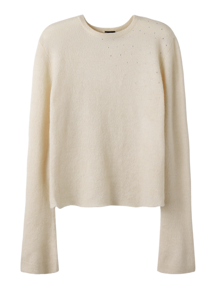 LMTD - Pullover - Antique White - Nlflodet