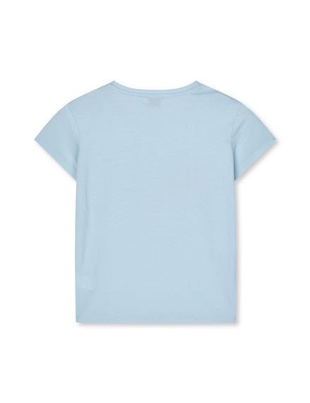 Mads Nørgaard - Copenhagen A/S - T-shirts - Cerulean - Single
