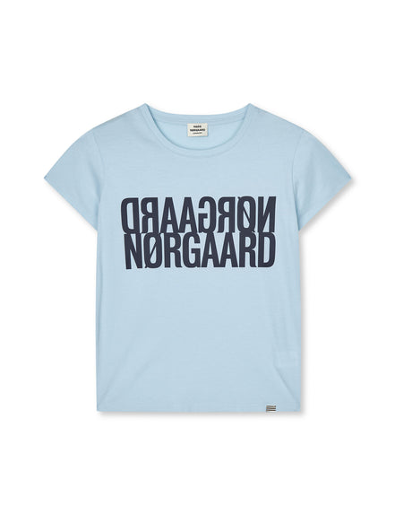 Mads Nørgaard - Copenhagen A/S - T-shirts - Cerulean - Single