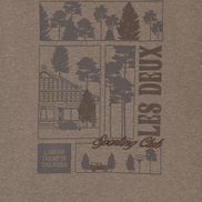 Les Deux - T-shirts - Mountain Grey Melange - Woods