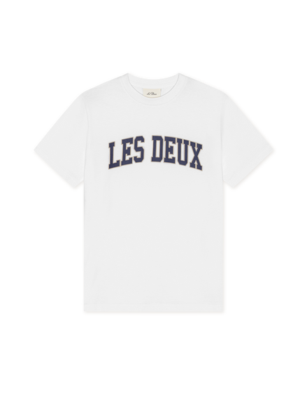 Les Deux - T-shirter - White - College