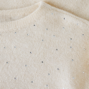 LMTD - Pullover - Antique White - Nlflodet