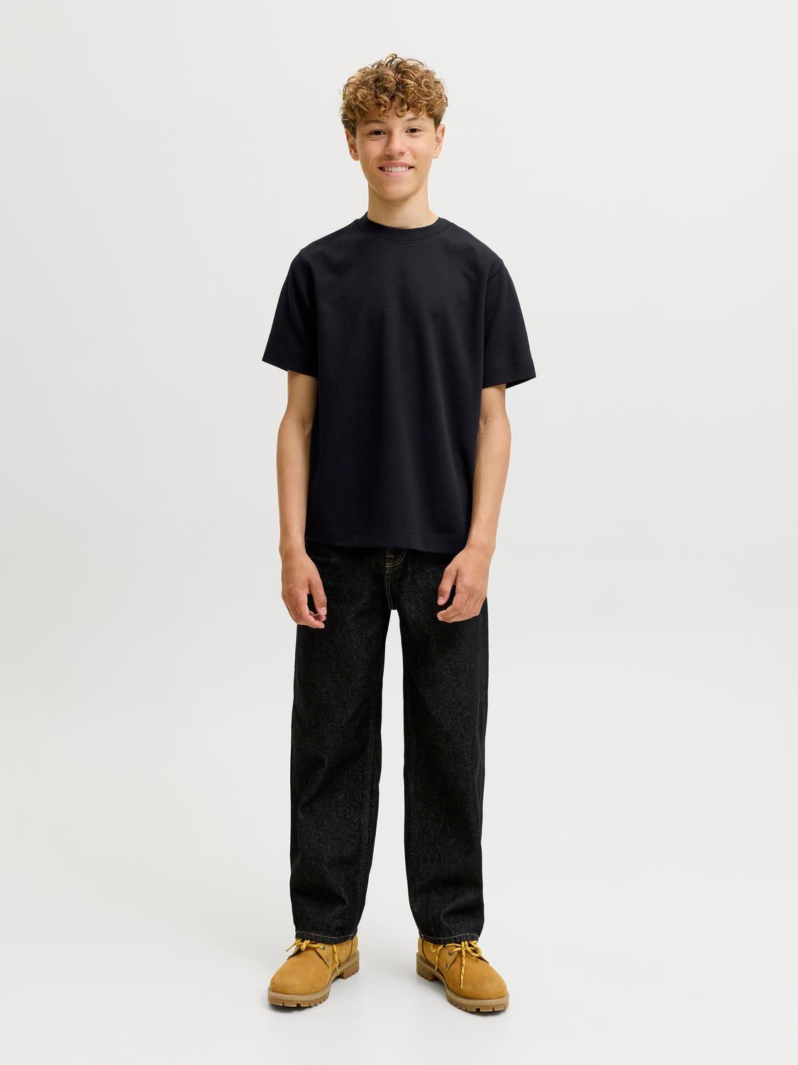 Jack & Jones Junior - T-shirt - Black - Barron Tee