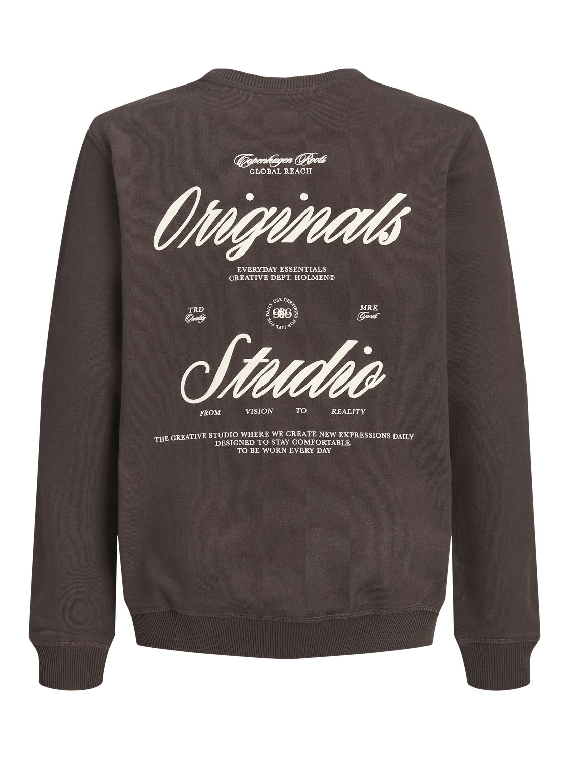 Jack & Jones Junior - Sweatshirt - White melange - Jornorrebro