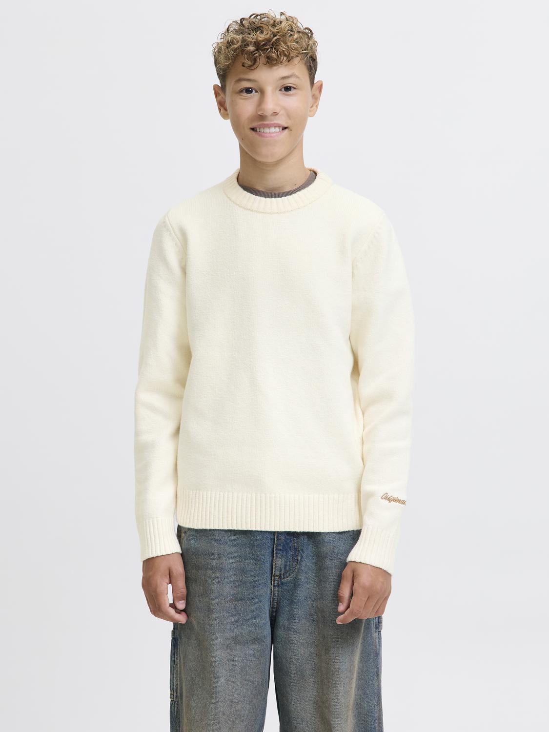 Jack & Jones Junior - Pullover - Sea Salt - Jornorrebro