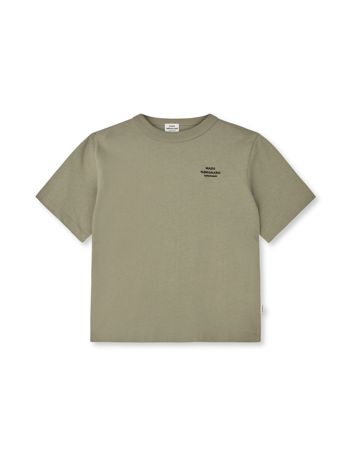 Mads Nørgaard - Copenhagen A/S - T-shirts - Dark Grey Melange - Cotton