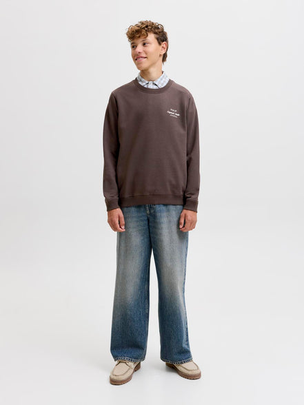 Jack & Jones Junior - Sweatshirt - White melange - Jornorrebro