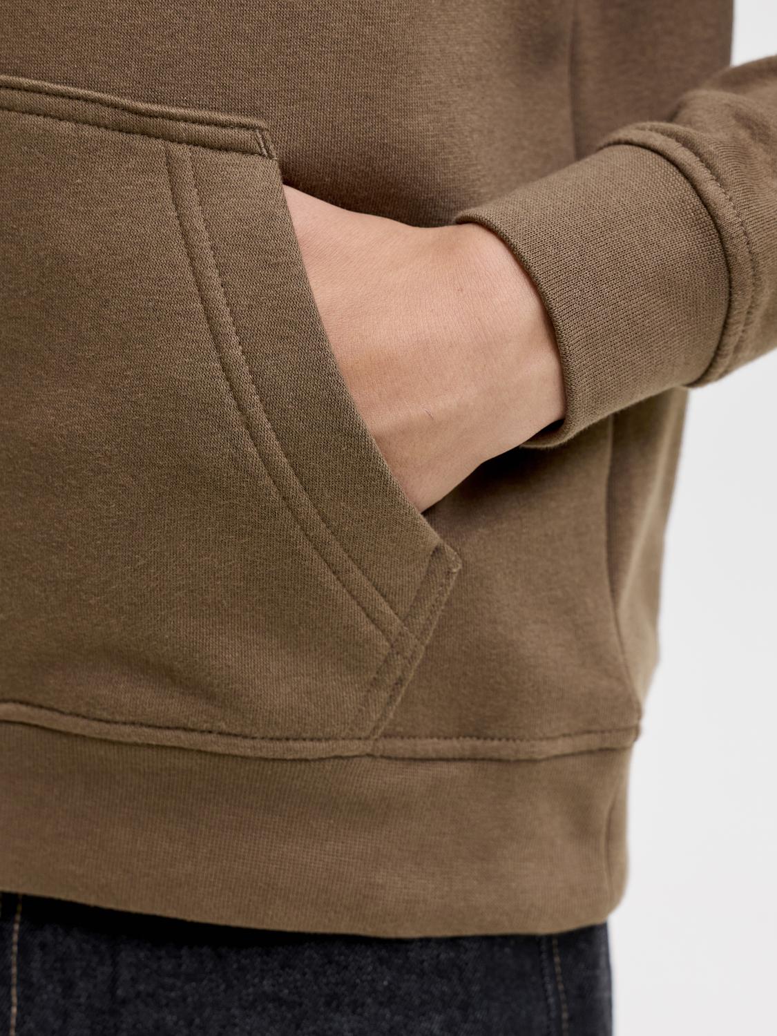 Jack & Jones Junior - Sweatshirt - Cocoa - Jesoho Sweat Hood