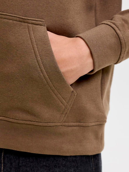 Jack & Jones Junior - Sweatshirt - Cocoa - Jesoho Sweat Hood