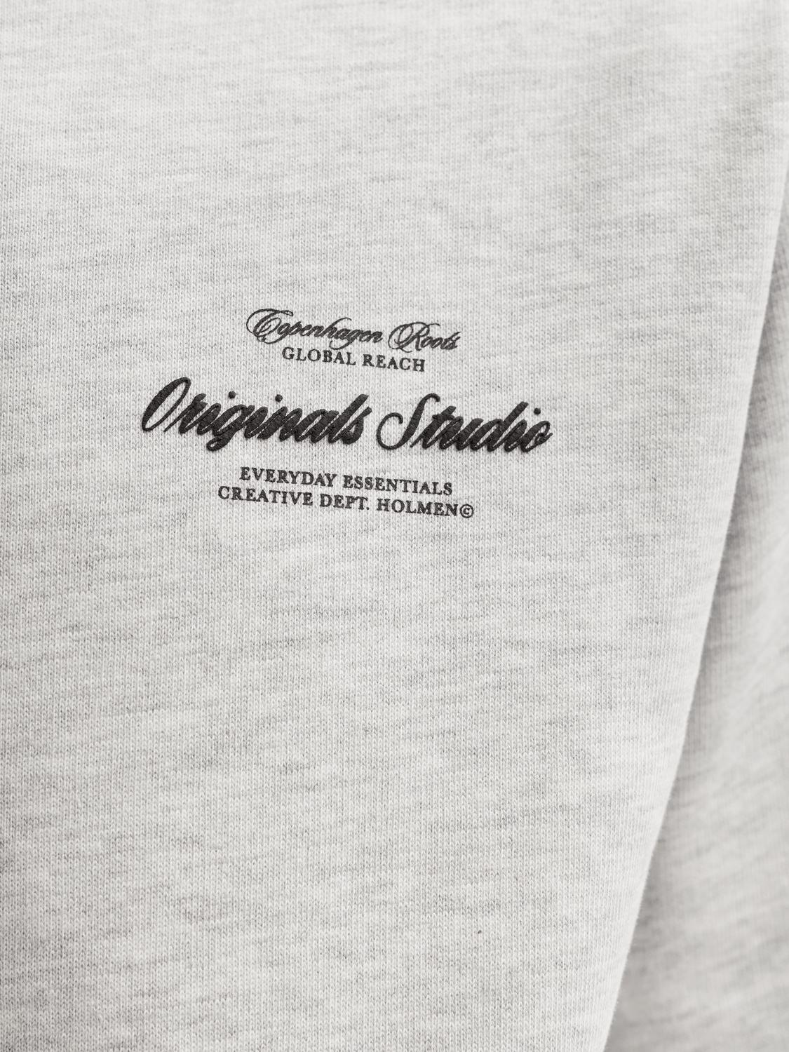 Jack & Jones Junior - Sweatshirt - White melange - Jornorrebro