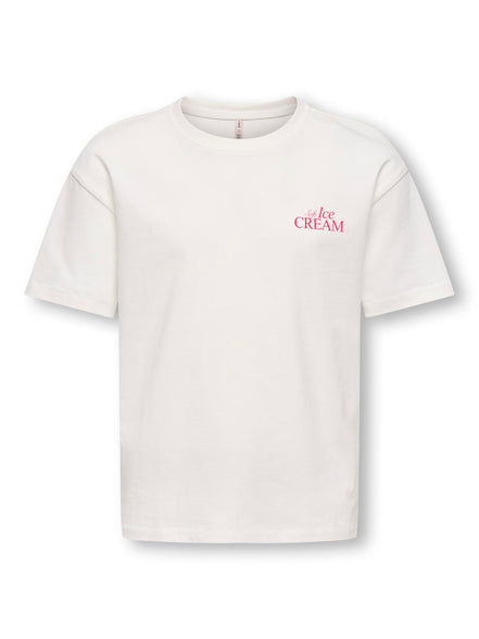 Kids Only - T-shirt - Cloud Dancer - Koghelen Life
