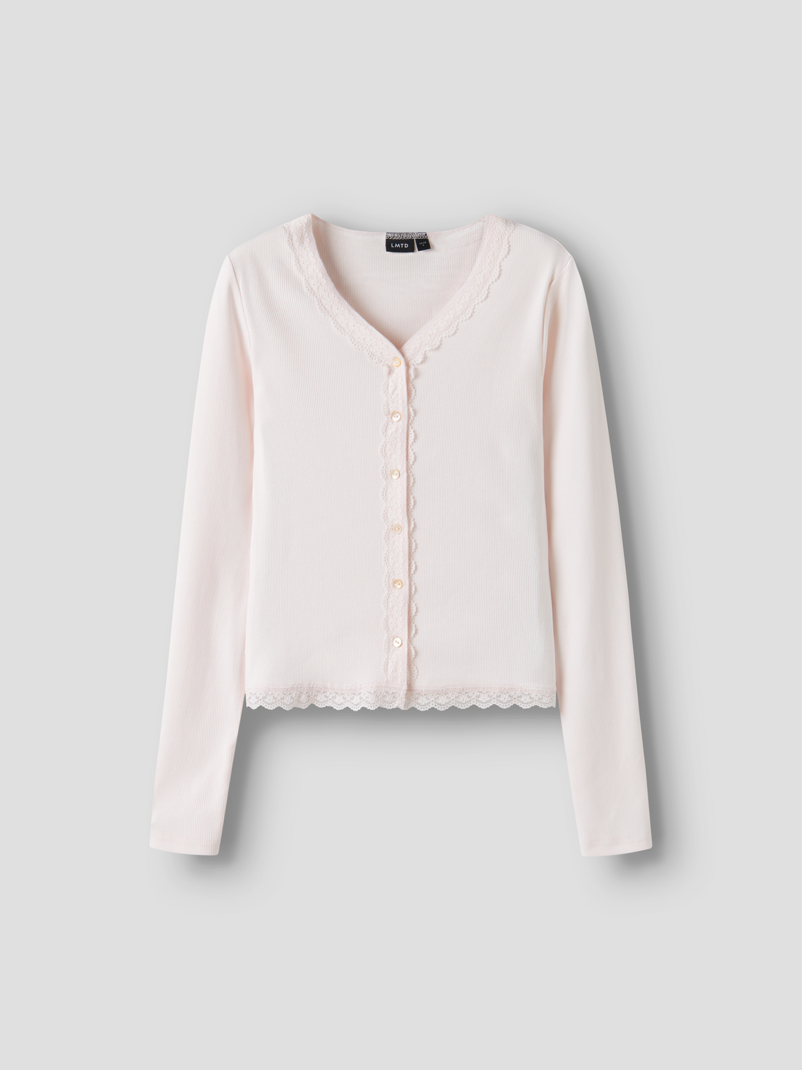 LMTD - Cardigan - Pink Marshmallow - Nlfkanalace