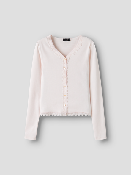 LMTD - Cardigan - Pink Marshmallow - Nlfkanalace