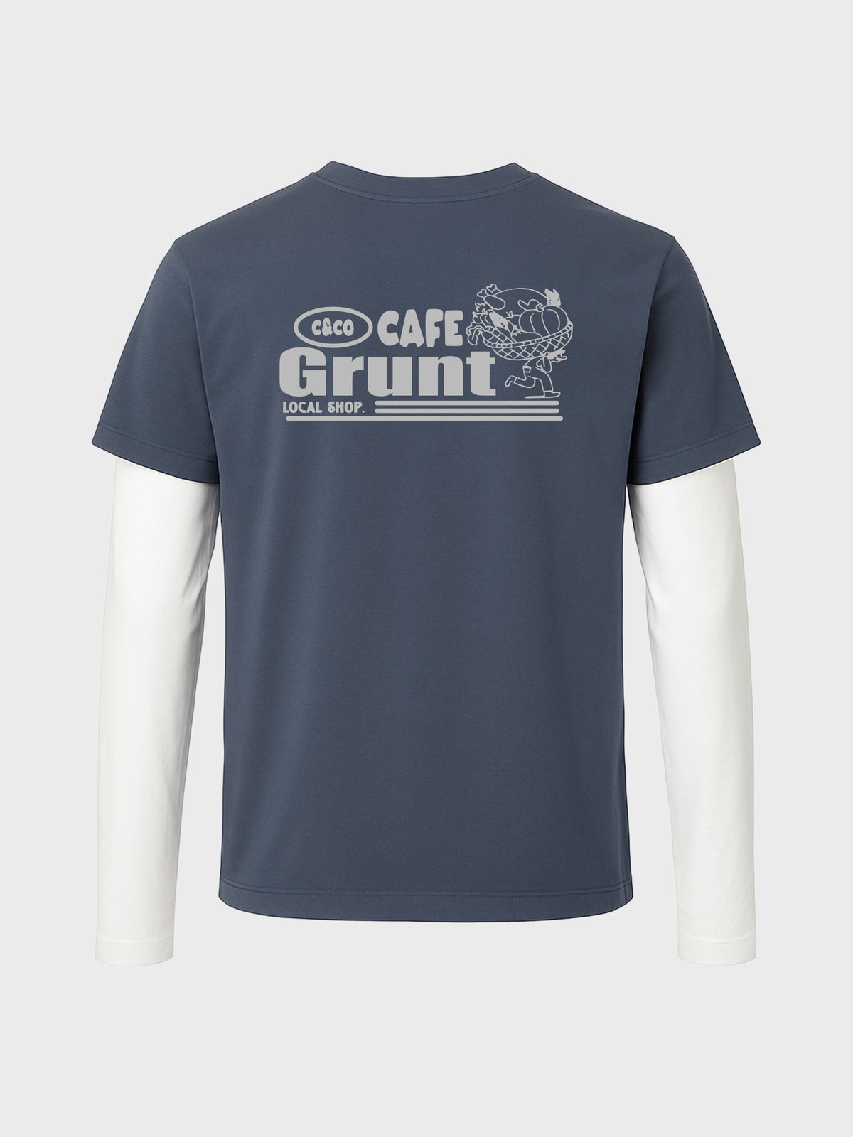Grunt - T-shirts - Dark Grey - Anto