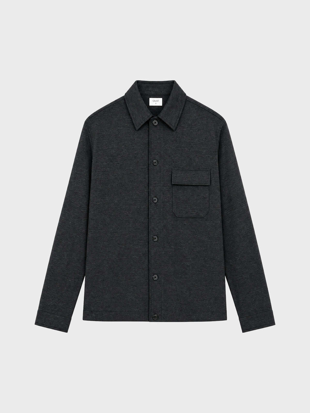Grunt - Skjorter - Black - Sigfred