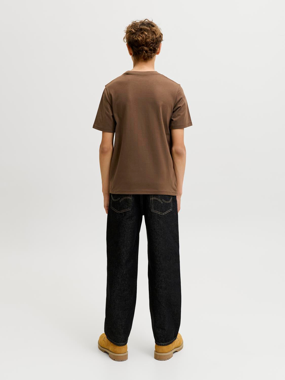 Jack & Jones Junior - T-shirt - Cocoa - Jjesoho Tee