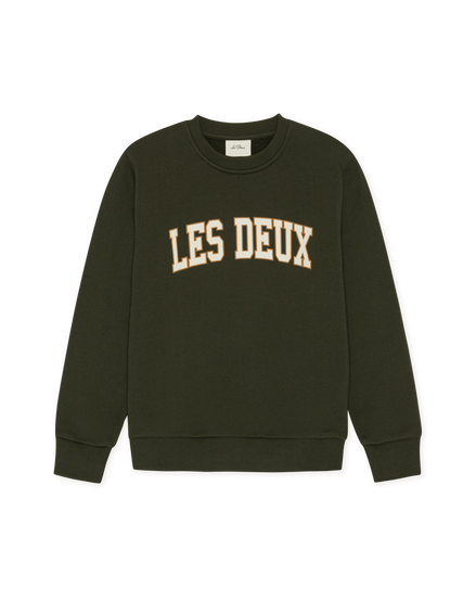 Les Deux - Sweatshirts - Rosin Green - College