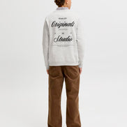 Jack & Jones Junior - Sweatshirt - White melange - Jornorrebro