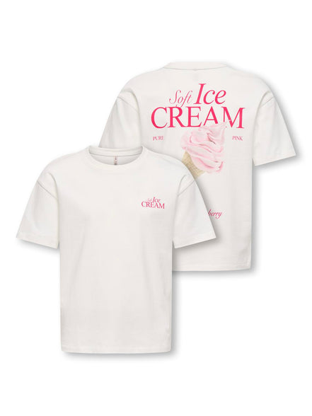 Kids Only - T-shirt - Cloud Dancer - Koghelen Life