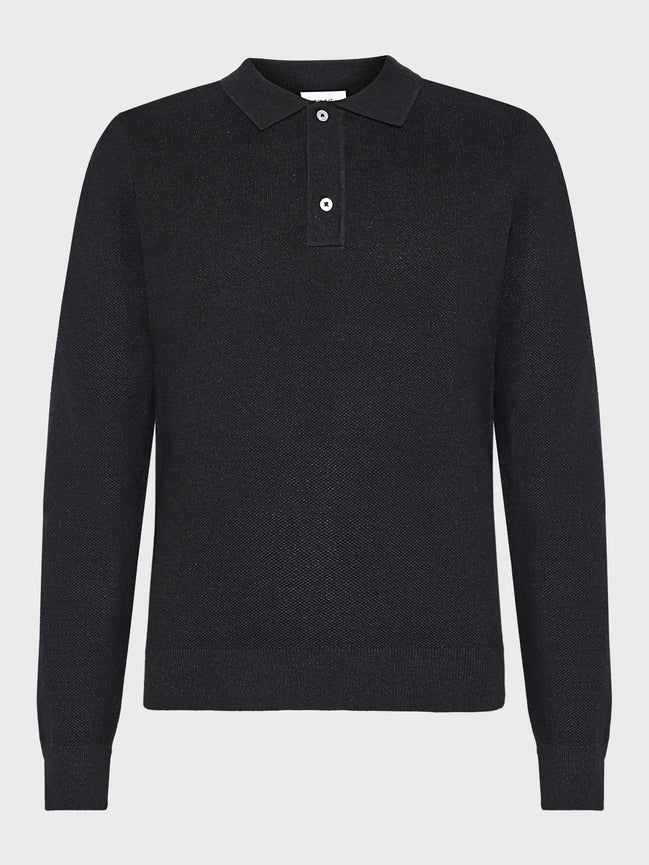 Grunt - Strikker - Black Melange - Ham