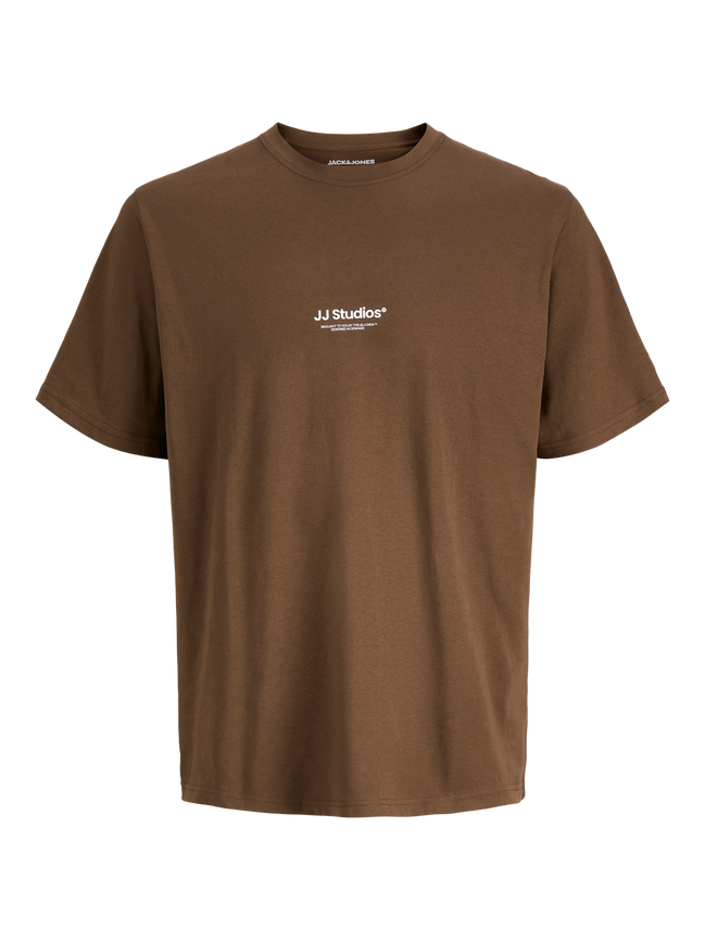 Jack & Jones Junior - T-shirt - Cocoa - Jjesoho Tee