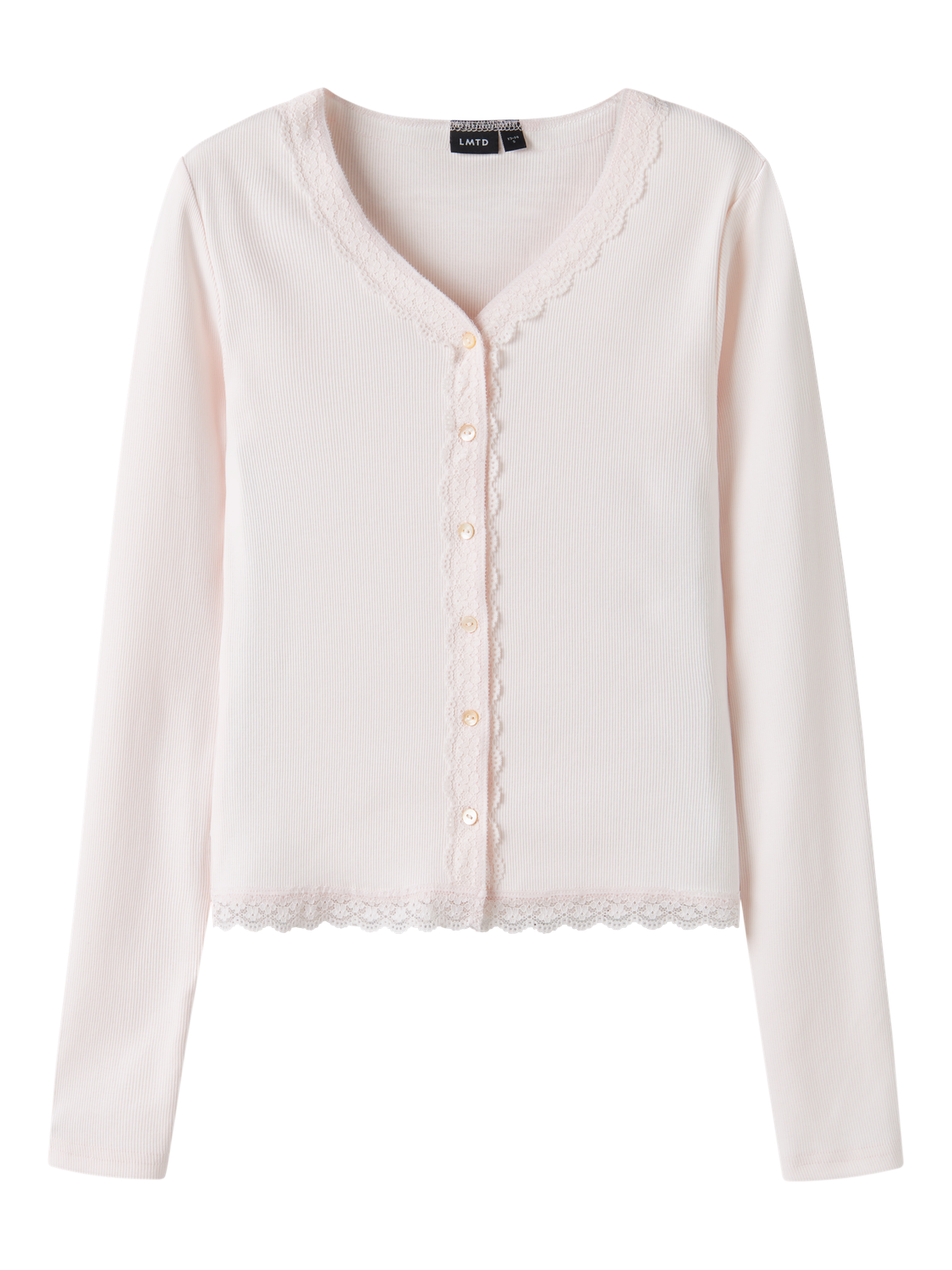 LMTD - Cardigan - Pink Marshmallow - Nlfkanalace