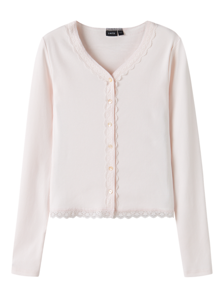 LMTD - Cardigan - Pink Marshmallow - Nlfkanalace