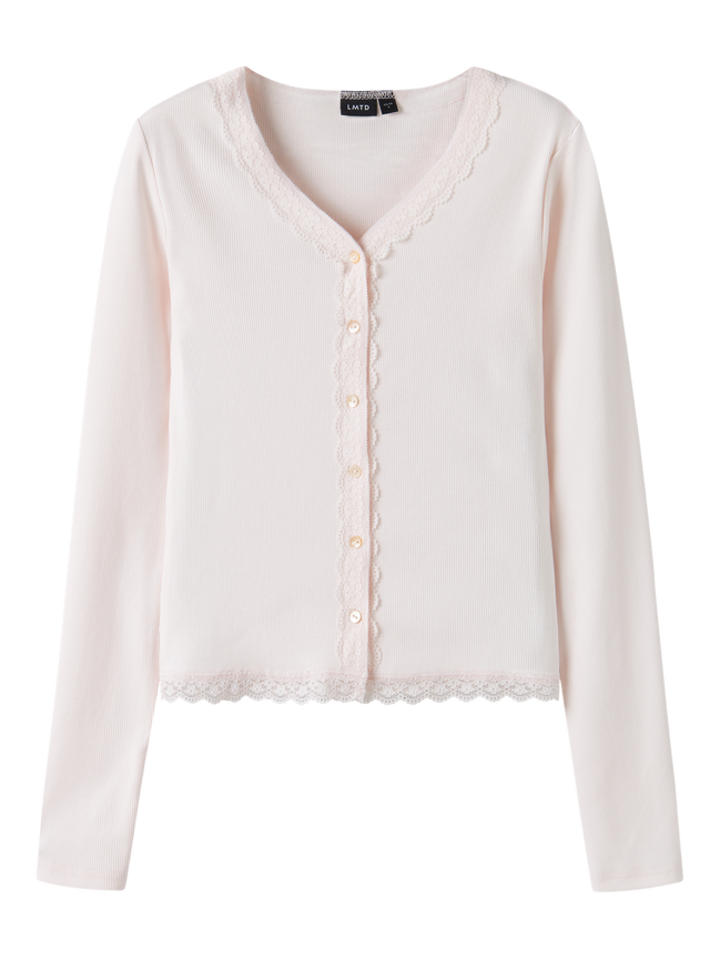 LMTD - Cardigan - Pink Marshmallow - Nlfkanalace